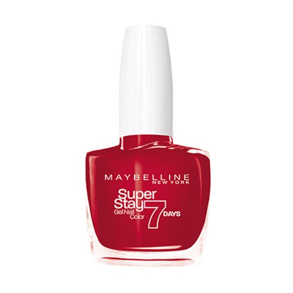 Maybelline superstay gel nail color 7 days 008 red passion