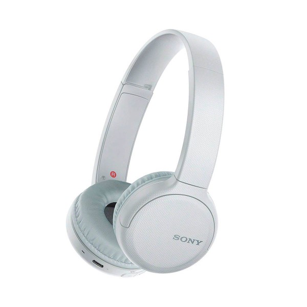 Sony wh-ch510 blanco auriculares inalámbricos bluetooth micrófono integrado diseño giratorio 35 horas de autonomía