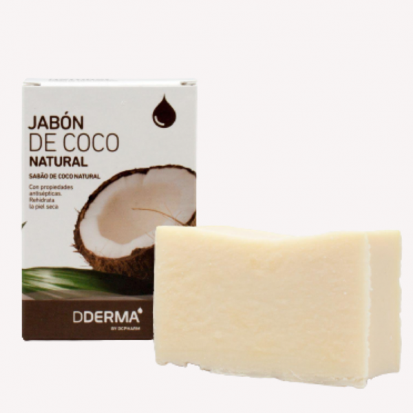 Dderma Jabón Natural De Coco Pastilla 100g