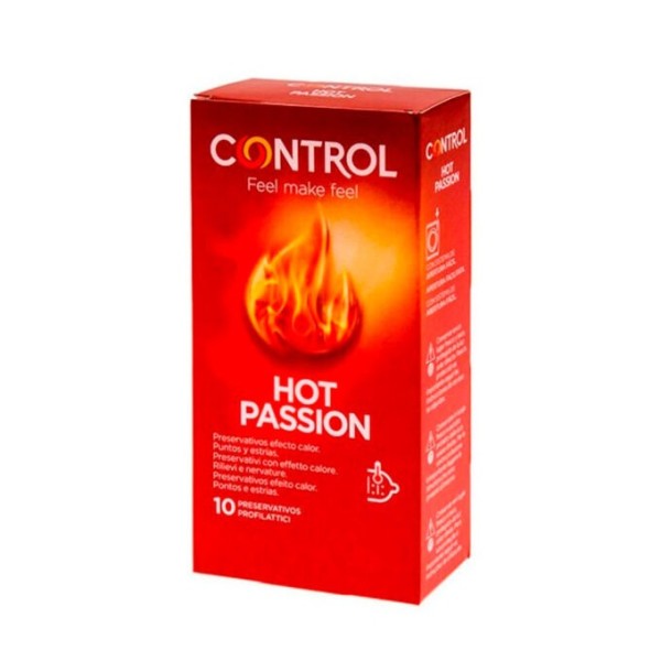 Control Preservativos Hot Passion 10 Uds