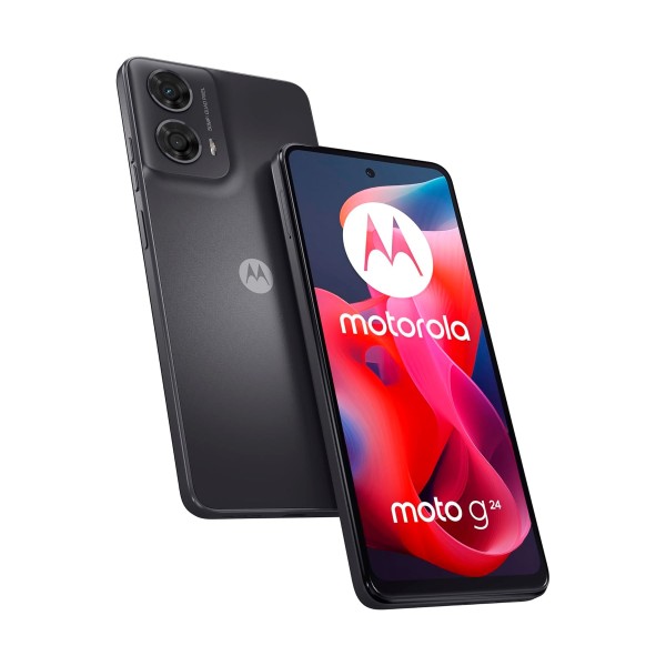 Motorola moto g24 matte charcoal / 8+128gb / 6.5" 90hz hd+