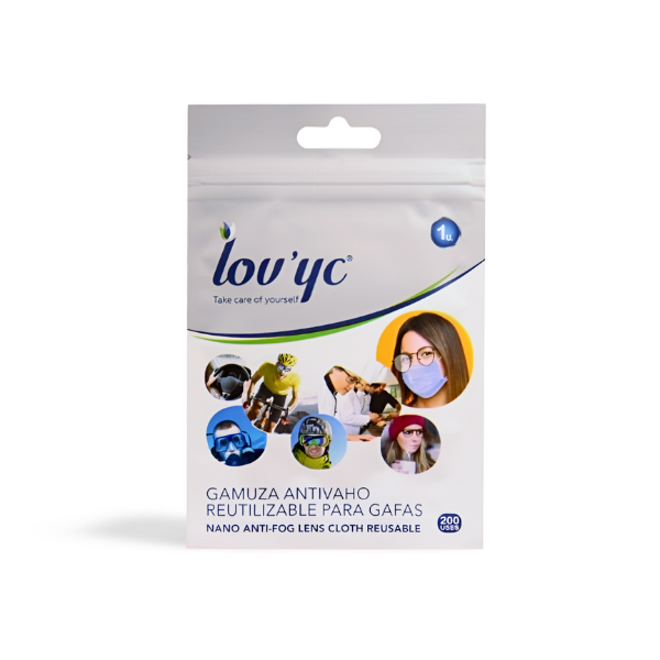Lov'yc gamuza antivaho para gafas 200 usos