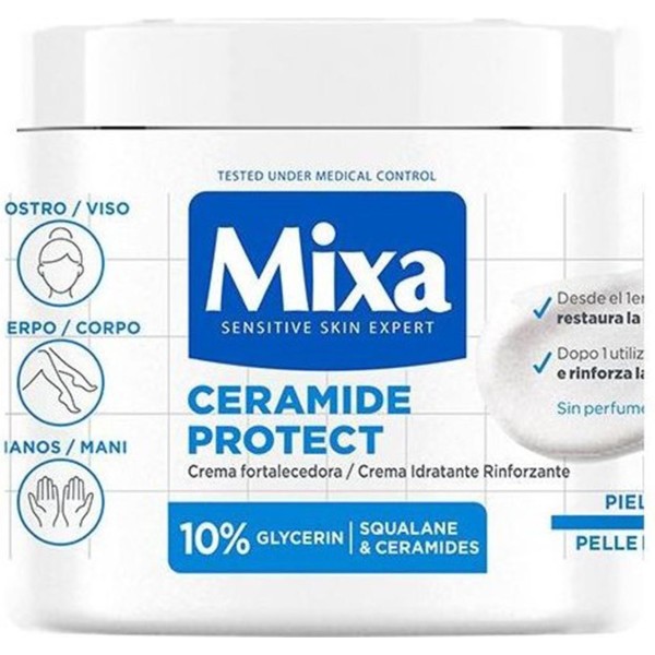 Mixa ceramide protect crema facial piel seca 400ml