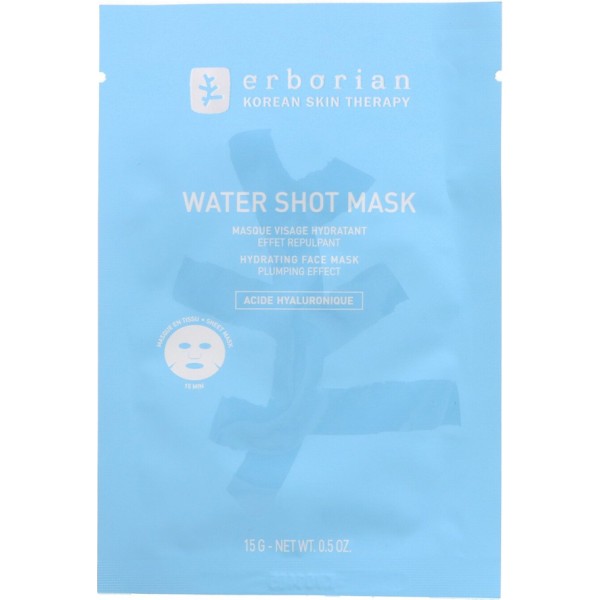 Erborian Water Shot Mask Mascarilla Facial Hidratante 15g 1 Unidad