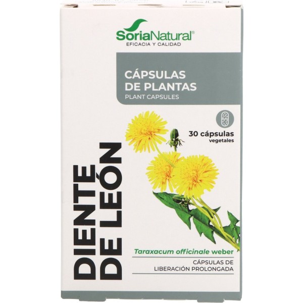 Soria Natural Diente de León 30 Cápsulas