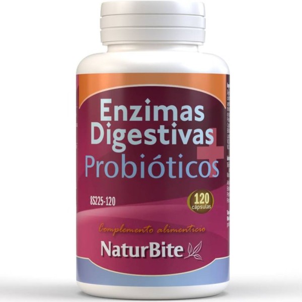 Enzimas Digestivas Probioticos 120 Caps