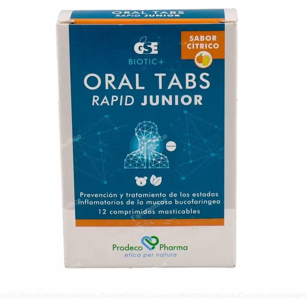 Gse Oral Tabs Rapid Junior 12 Comp Mast
