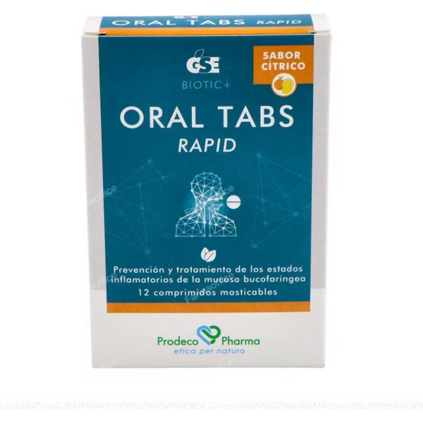 Gse Oral Tabs Rapid 12 Comp Mast