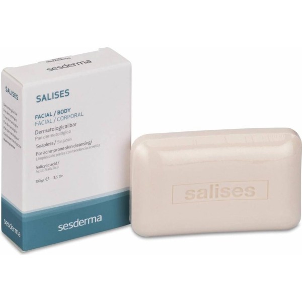 Sesderma Salises Pan Dermatológico Jabón En Pastilla, 1 Ud