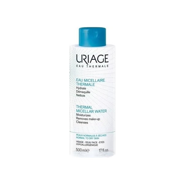 Uriage Agua Micelar Termal Para Pieles Normales A Secas 500Ml