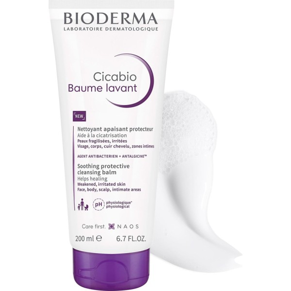 Bioderma Cicabio Baume Lavant Bálsamo Limpiador 200Ml