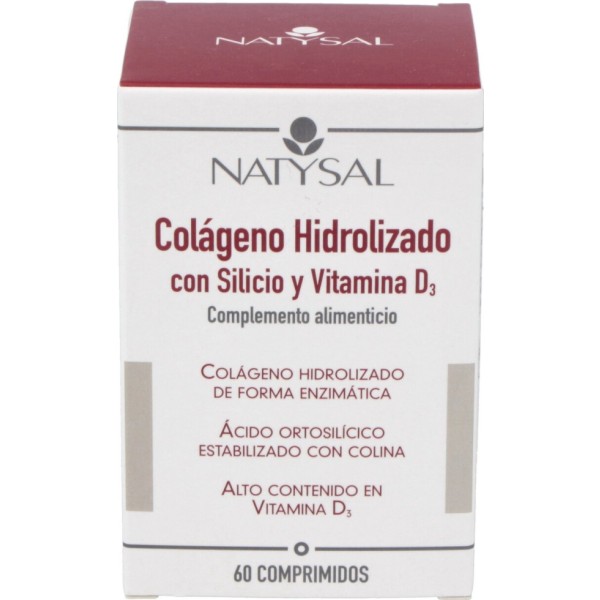 Natysal Colageno Hidrolizado Con Silicio Y Vitamina D3 60Comp