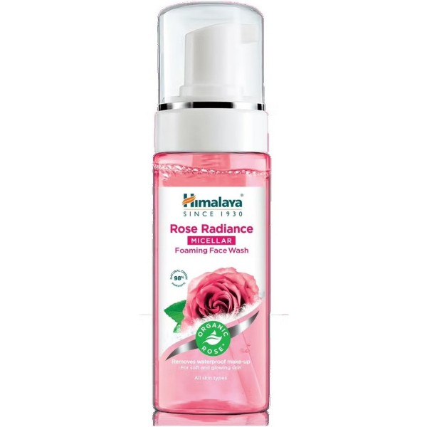 Himalaya Espuma Limpiadora Micelar Rosa 150Ml