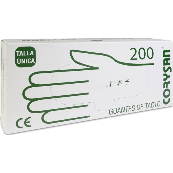 Corysan Guante Tacto Normal, 200 Uds