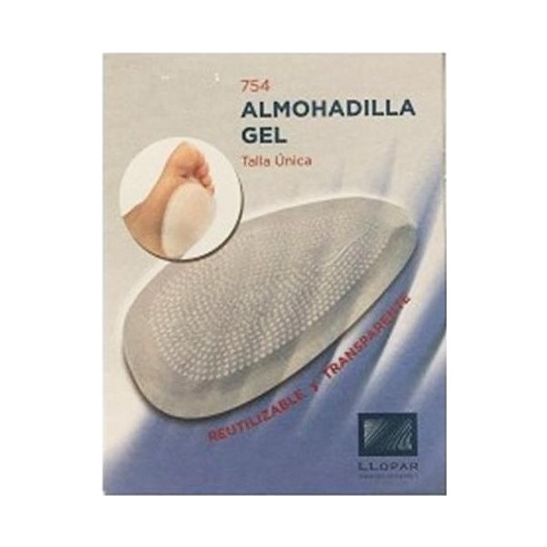 Llopar Almohadilla Metatarsal Gel Trasparente