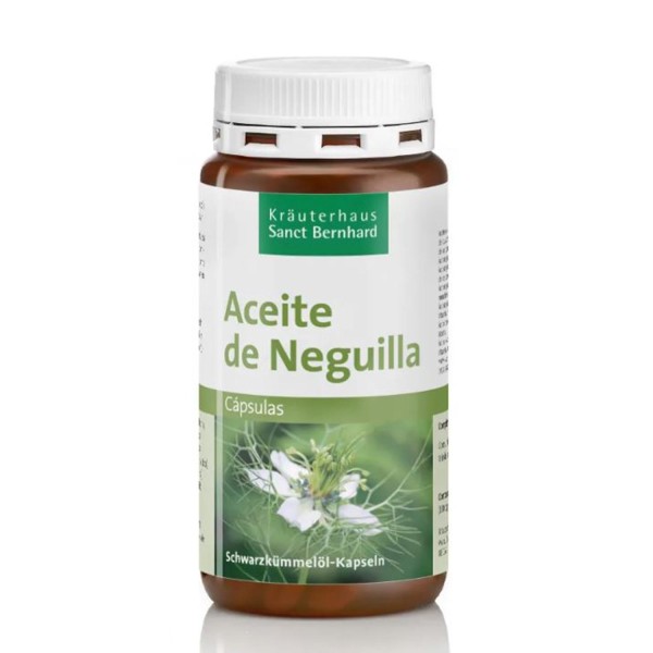 Sanct bernhard aceite de neguilla tarro tarro capsulas 500ml
